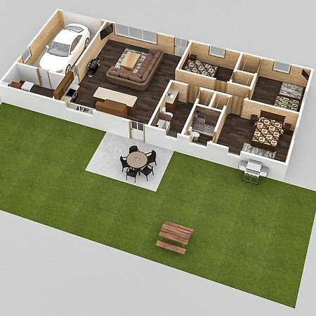 The Brick House: Brand New! 3 Bedroom Home With Private Driveway Pigeon Forge Luaran gambar