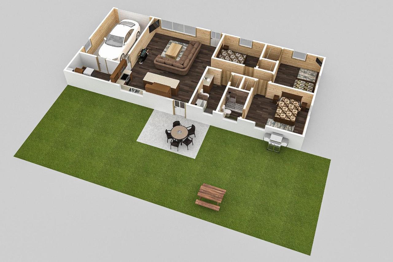 The Brick House: Brand New! 3 Bedroom Home With Private Driveway Pigeon Forge Luaran gambar